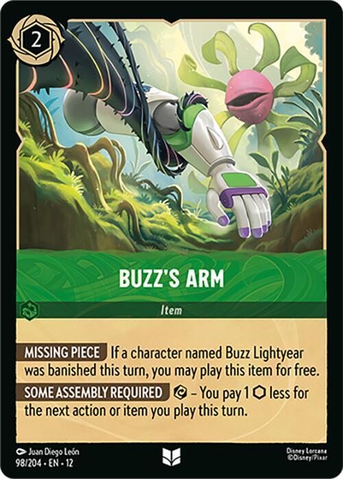 Buzz's Arm 98/204 card from Wilds Unknown