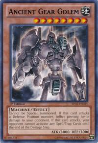 Ancient Gear Golem BP02-EN035 card from Battle Pack 2: War of the Giants
