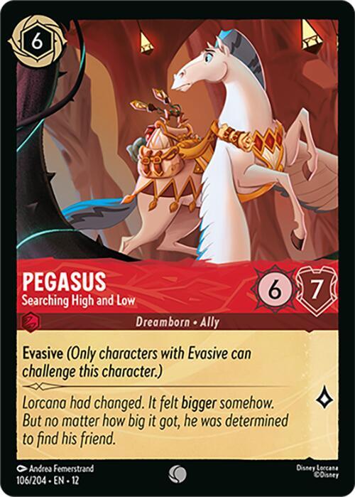Pegasus - Searching High and Low 106/204 card from Wilds Unknown