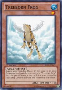 Treeborn Frog BP02-EN043 card from Battle Pack 2: War of the Giants