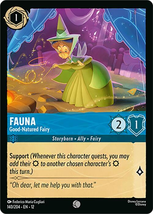Fauna - Good-Natured Fairy 140/204 card from Wilds Unknown