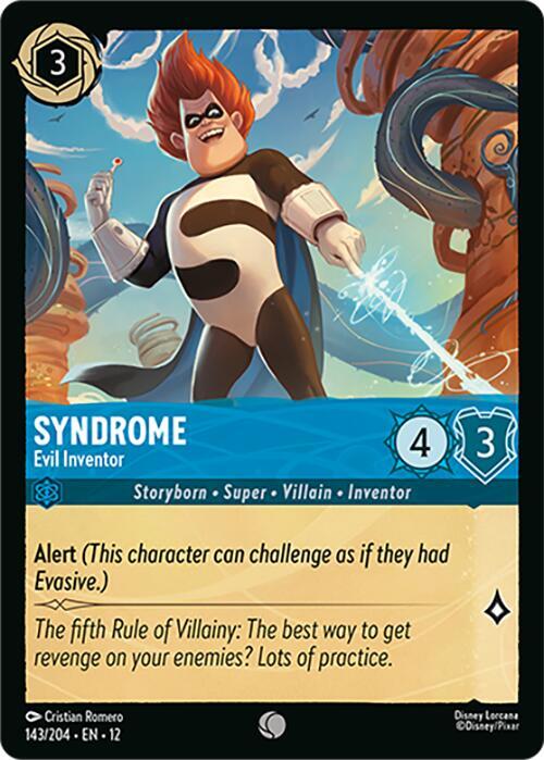 Syndrome - Evil Inventor 143/204 card from Wilds Unknown