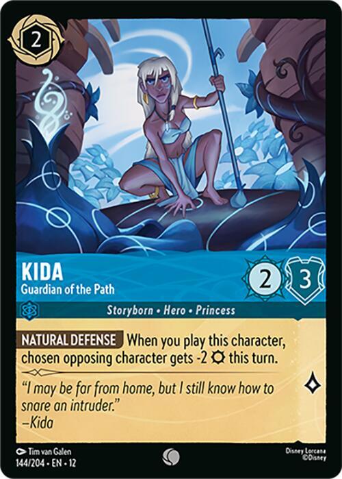 Kida - Guardian of the Path 144/204 card from Wilds Unknown