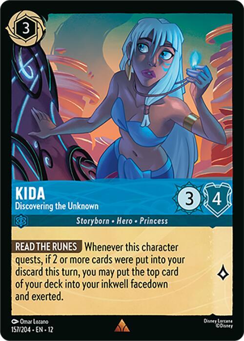 Kida - Discovering the Unknown 157/204 card from Wilds Unknown