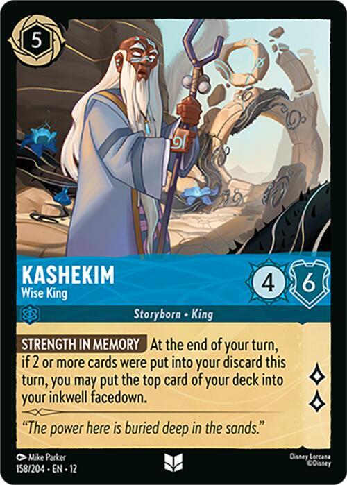 Kashekim - Wise King 158/204 card from Wilds Unknown