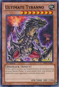 Ultimate Tyranno BP02-EN045 card from Battle Pack 2: War of the Giants