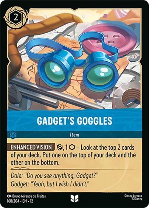 Gadget's Goggles 168/204 card from Wilds Unknown