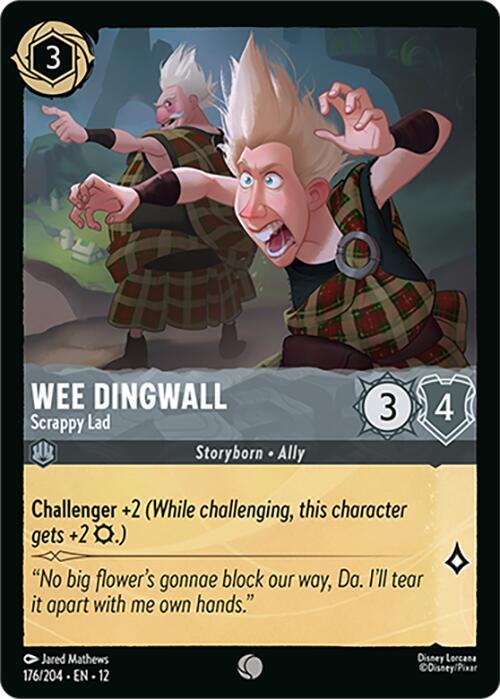 Wee Dingwall - Scrappy Lad 176/204 card from Wilds Unknown