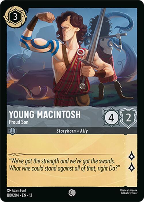 Young Macintosh - Proud Son 180/204 card from Wilds Unknown