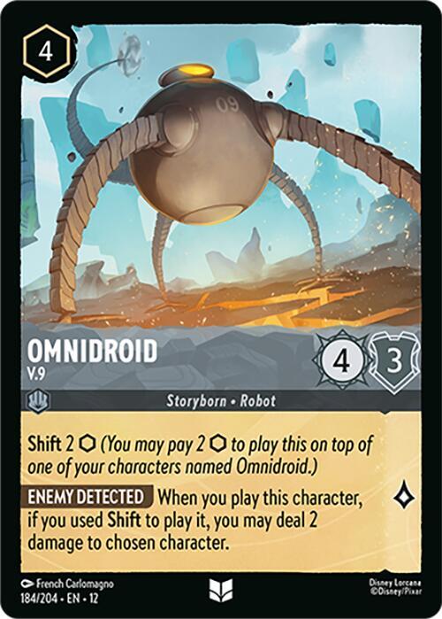 Omnidroid - V.9 184/204 card from Wilds Unknown