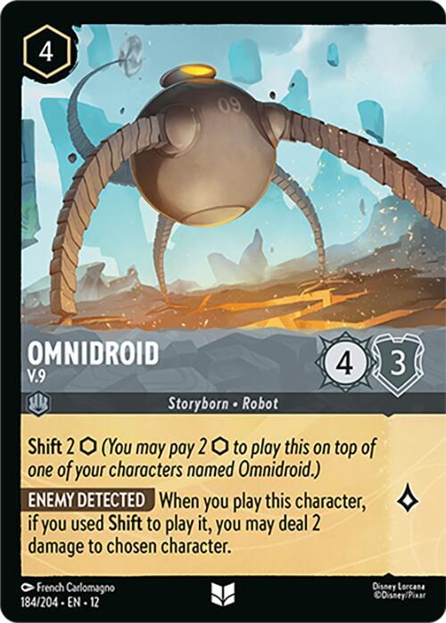 Omnidroid - V.9 (Foil) 184/204 card from Wilds Unknown