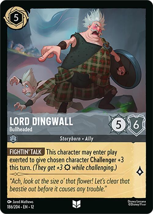 Lord Dingwall - Bullheaded 186/204 card from Wilds Unknown