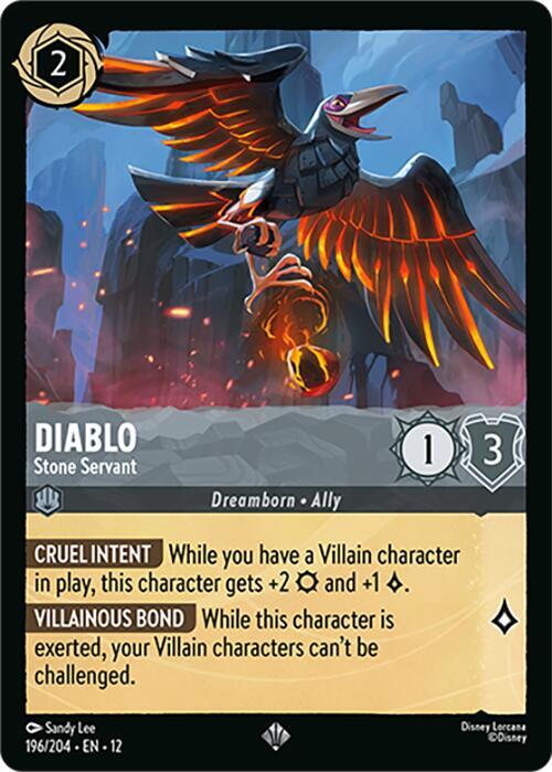 Diablo - Stone Servant 196/204 card from Wilds Unknown