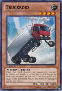 Truckroid BP02-EN055 card from Battle Pack 2: War of the Giants