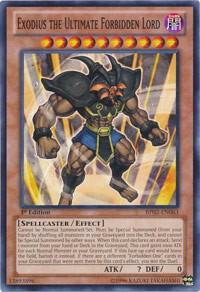 Exodius the Ultimate Forbidden Lord BP02-EN063 card from Battle Pack 2: War of the Giants