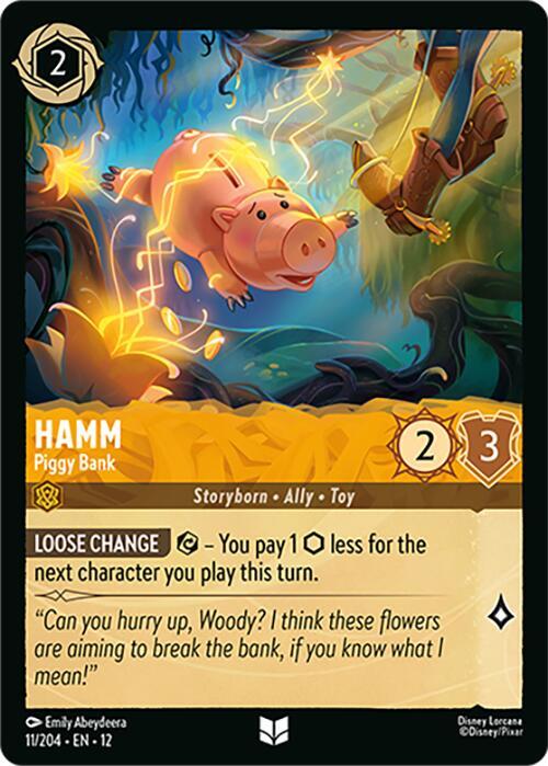 Hamm - Piggy Bank 11/204 card from Wilds Unknown