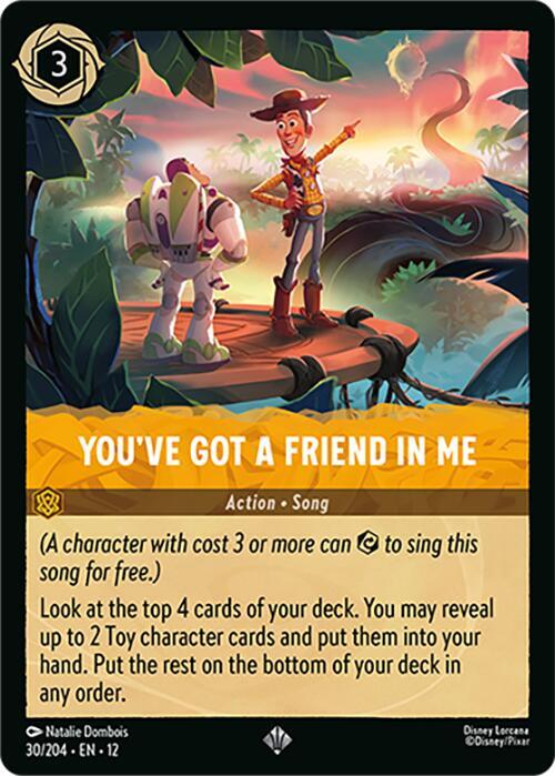 You've Got a Friend in Me 30/204 card from Wilds Unknown
