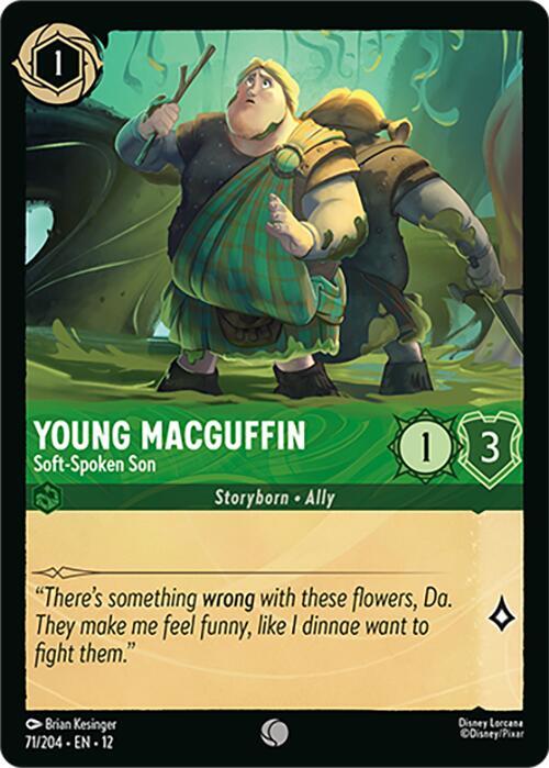 Young MacGuffin - Soft-Spoken Son 71/204 card from Wilds Unknown