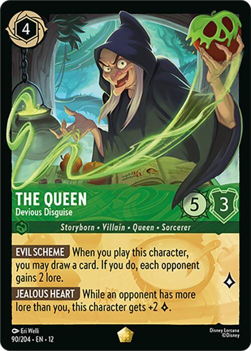 The Queen - Devious Disguise 90/204 card from Wilds Unknown