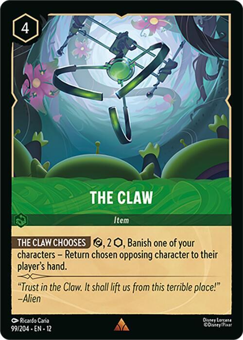 The Claw 99/204 card from Wilds Unknown