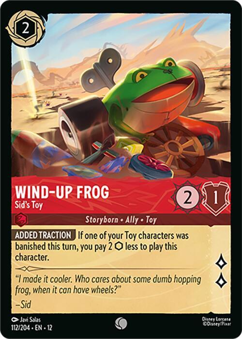 Wind-Up Frog - Sid's Toy 112/204 card from Wilds Unknown