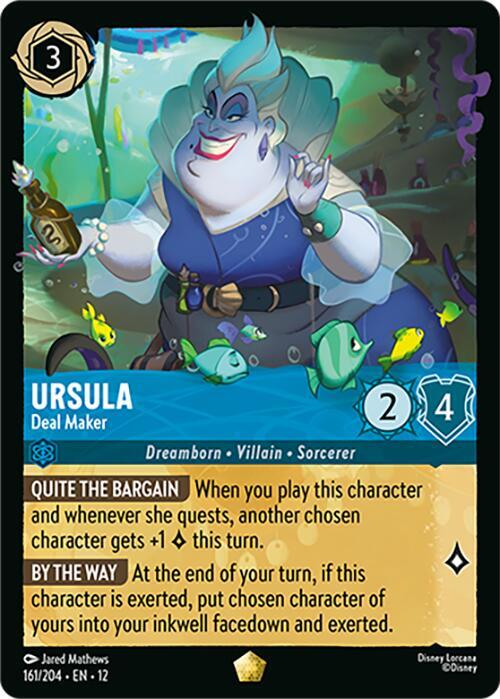 Ursula - Deal Maker 161/204 card from Wilds Unknown