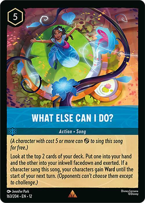 What Else Can I Do? 163/204 card from Wilds Unknown