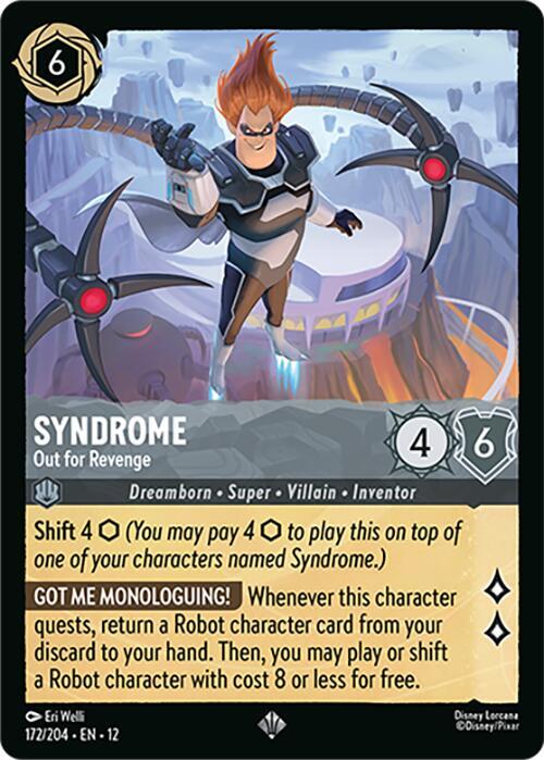 Syndrome - Out for Revenge 172/204 card from Wilds Unknown