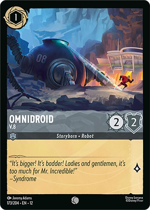 Omnidroid - V.8 173/204 card from Wilds Unknown