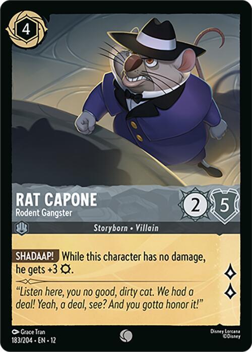 Rat Capone - Rodent Gangster 183/204 card from Wilds Unknown