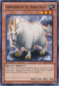 Tanngrisnir of the Nordic Beasts BP02-EN094 card from Battle Pack 2: War of the Giants