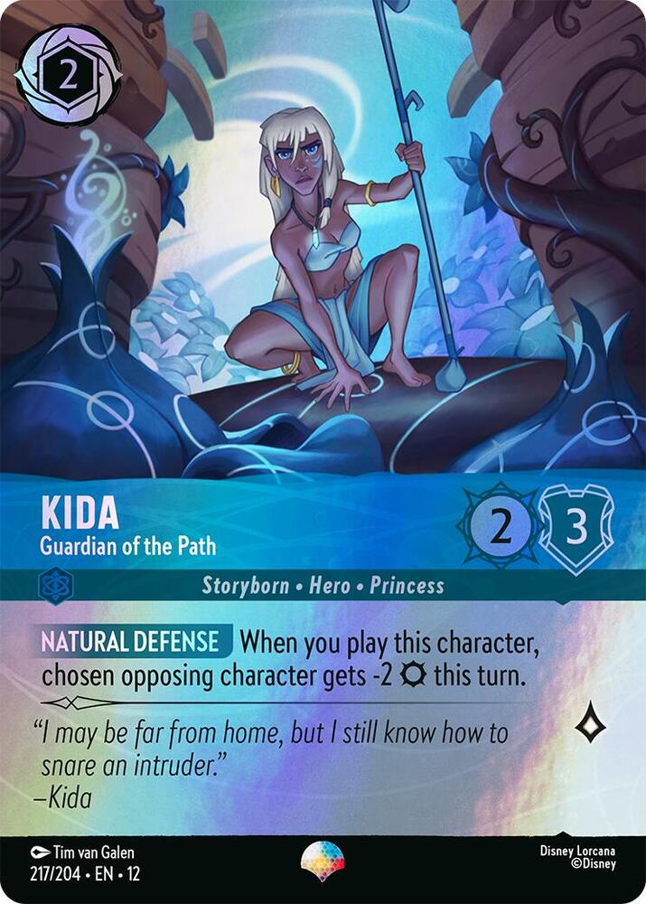 Kida - Guardian of the Path (Epic) 217/204 card from Wilds Unknown