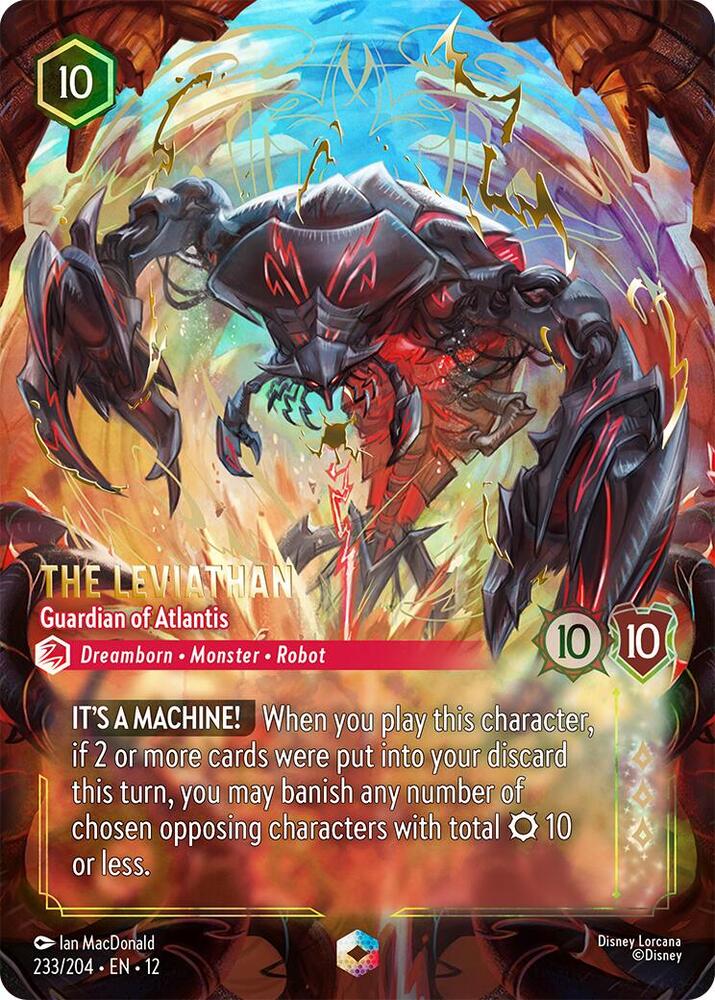 The Leviathan - Guardian of Atlantis (Enchanted) 233/204 card from Wilds Unknown