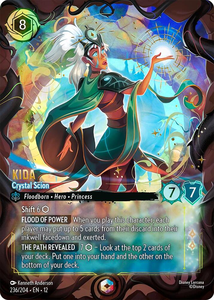 Kida - Crystal Scion (Enchanted) 236/204 card from Wilds Unknown