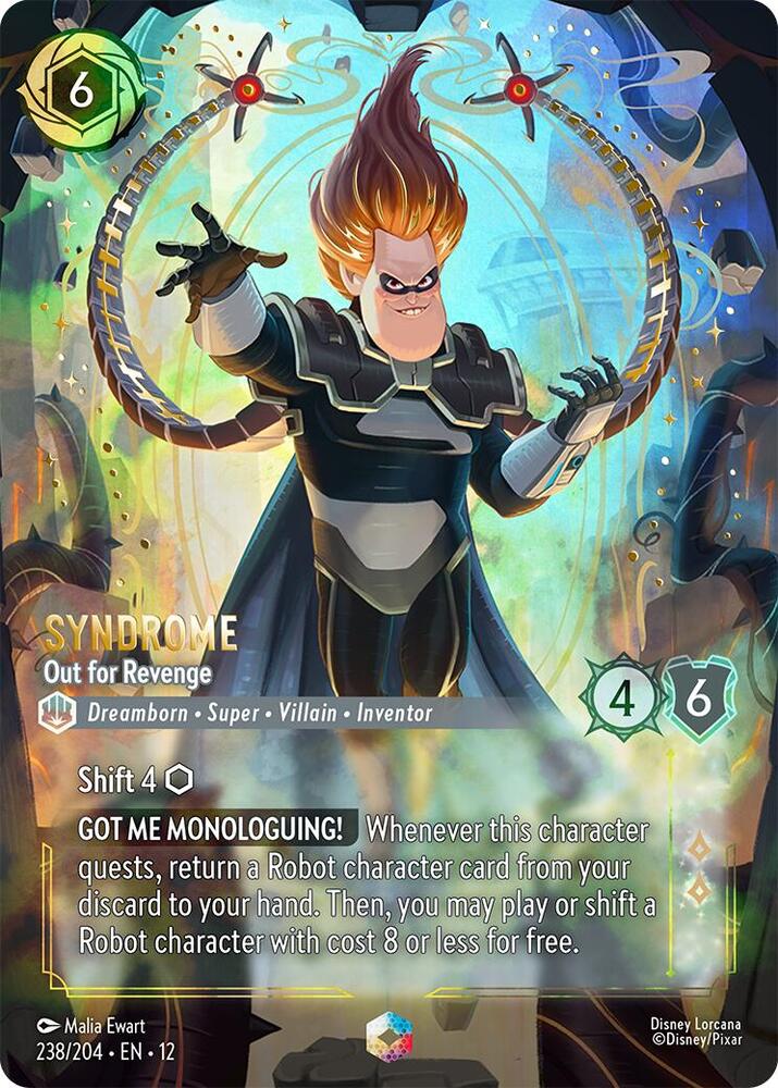 Syndrome - Out for Revenge (Enchanted) 238/204 card from Wilds Unknown