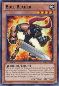 Bull Blader BP02-EN115 card from Battle Pack 2: War of the Giants