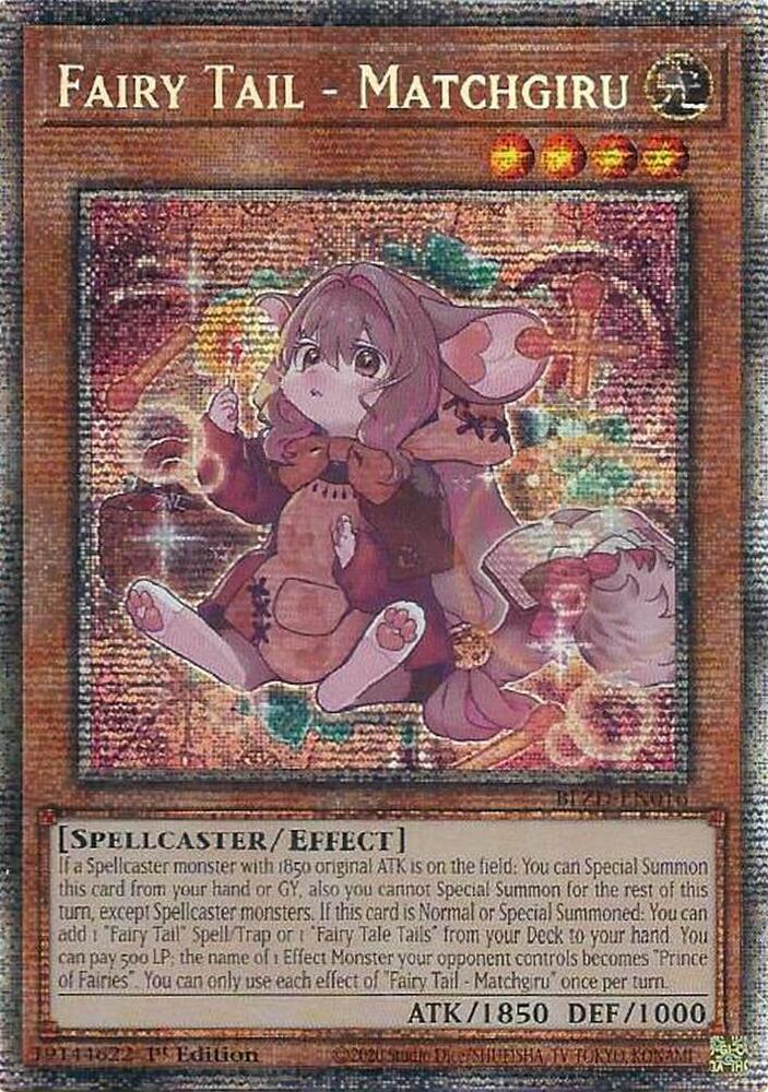 Fairy Tail - Matchgiru (Starlight Rare) BLZD-EN016 card from Blazing Dominion