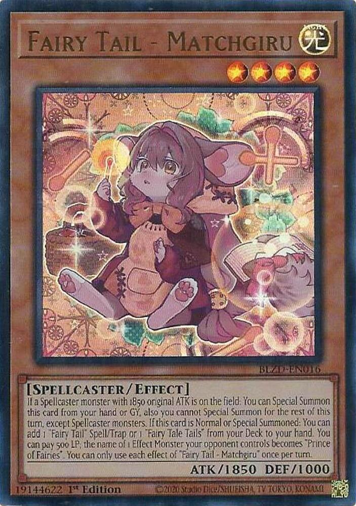 Fairy Tail - Matchgiru BLZD-EN016 card from Blazing Dominion