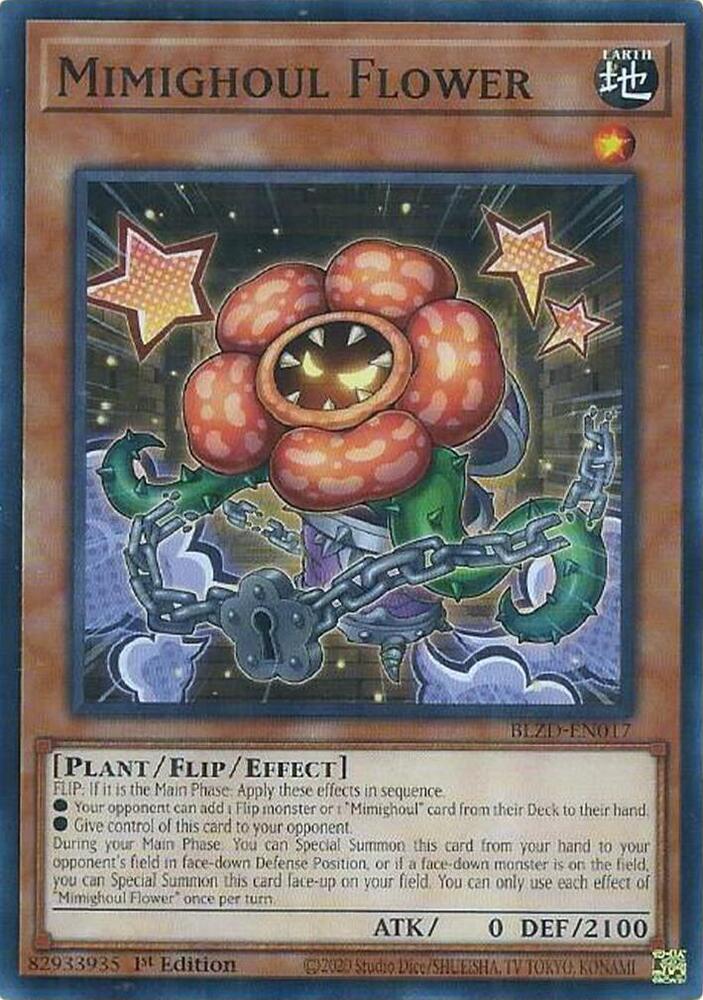 Mimighoul Flower BLZD-EN017 card from Blazing Dominion