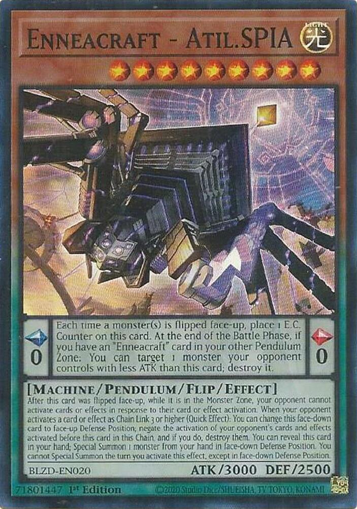 Enneacraft - Atil.SPIA BLZD-EN020 card from Blazing Dominion