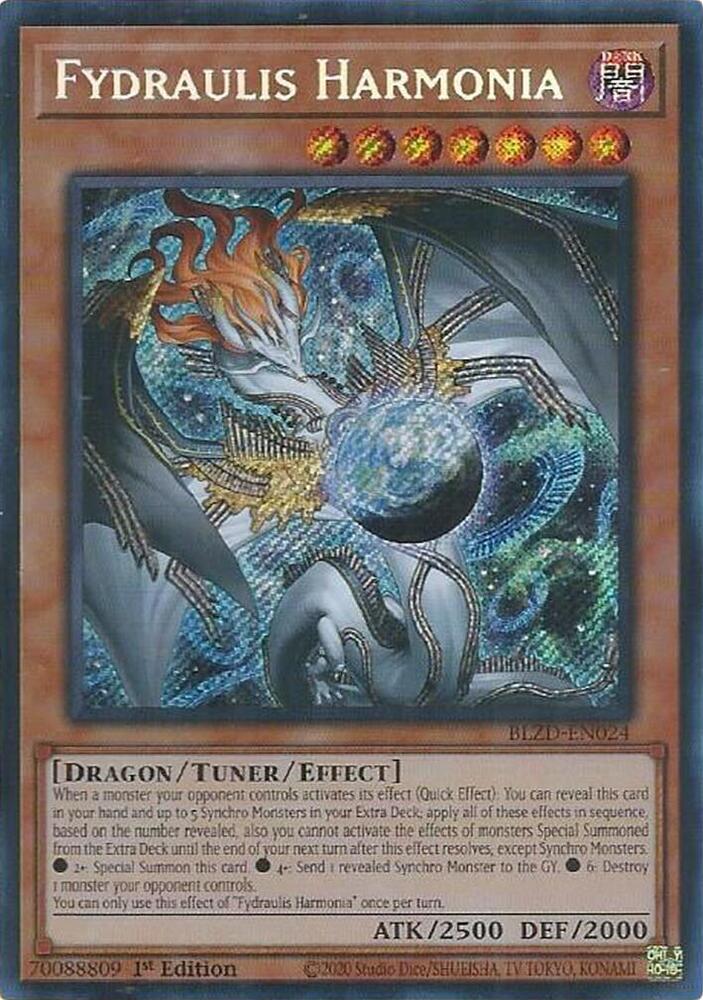 Fydraulis Harmonia BLZD-EN024 card from Blazing Dominion