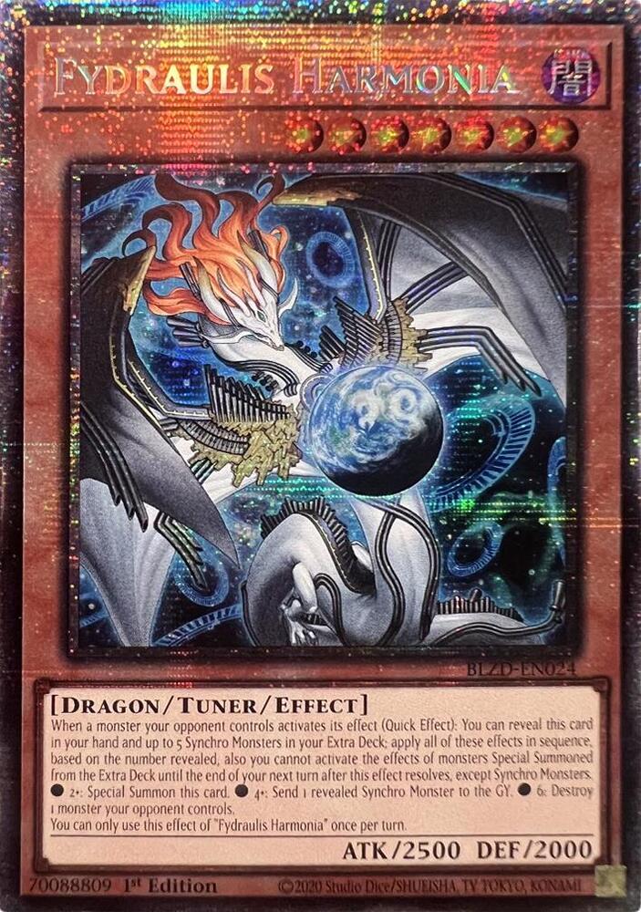 Fydraulis Harmonia (Starlight Rare) BLZD-EN024 card from Blazing Dominion