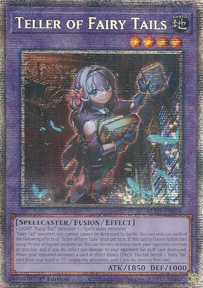 Teller of Fairy Tails (Starlight Rare) BLZD-EN034 card from Blazing Dominion