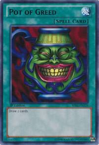 Pot of Greed BP02-EN129 card from Battle Pack 2: War of the Giants