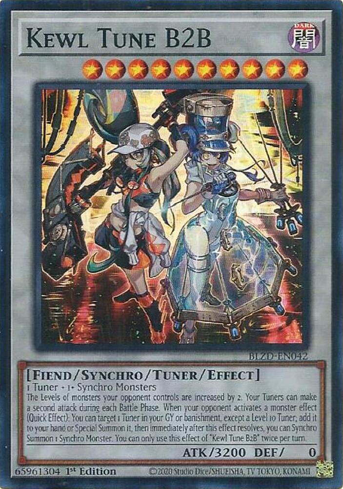 Kewl Tune B2B BLZD-EN042 card from Blazing Dominion