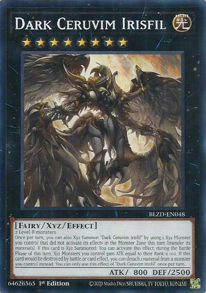 Dark Ceruvim Irisfil BLZD-EN048 card from Blazing Dominion