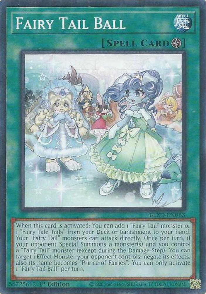 Fairy Tail Ball BLZD-EN063 card from Blazing Dominion
