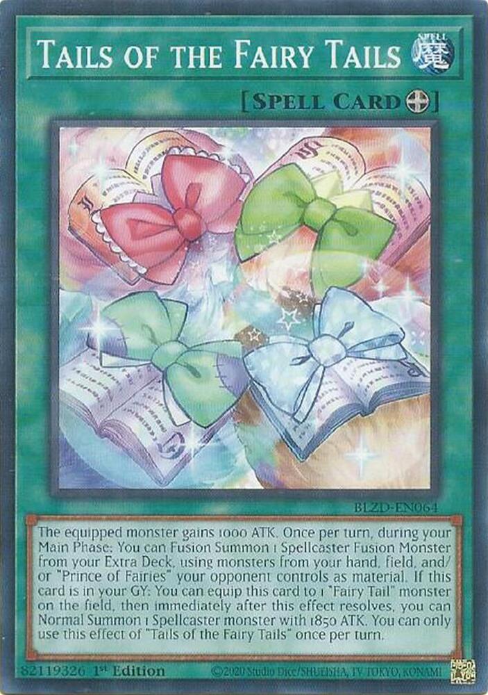 Tails of the Fairy Tails BLZD-EN064 card from Blazing Dominion