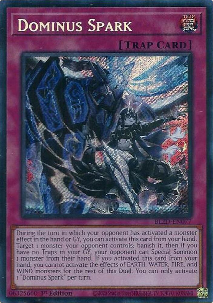 Dominus Spark BLZD-EN077 card from Blazing Dominion
