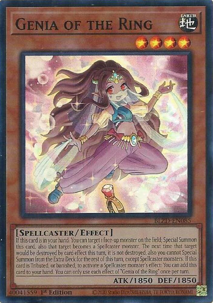 Genia of the Ring BLZD-EN085 card from Blazing Dominion